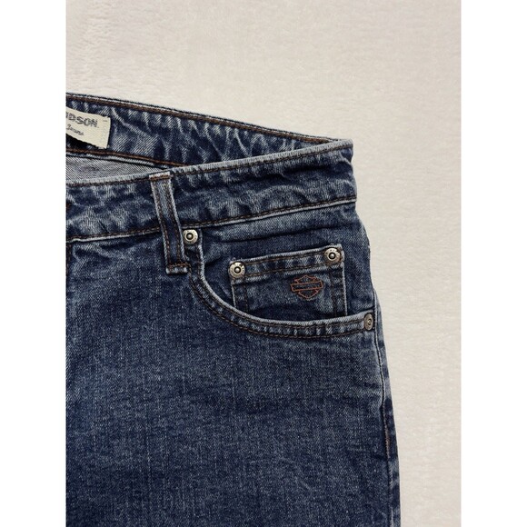 Vintage Harley-Davidson Bootcut Jeans Petite Women’s Size 10 - Picture 7 of 14